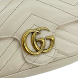 Quilted Leather GG Marmont Super Mini Chain Bag