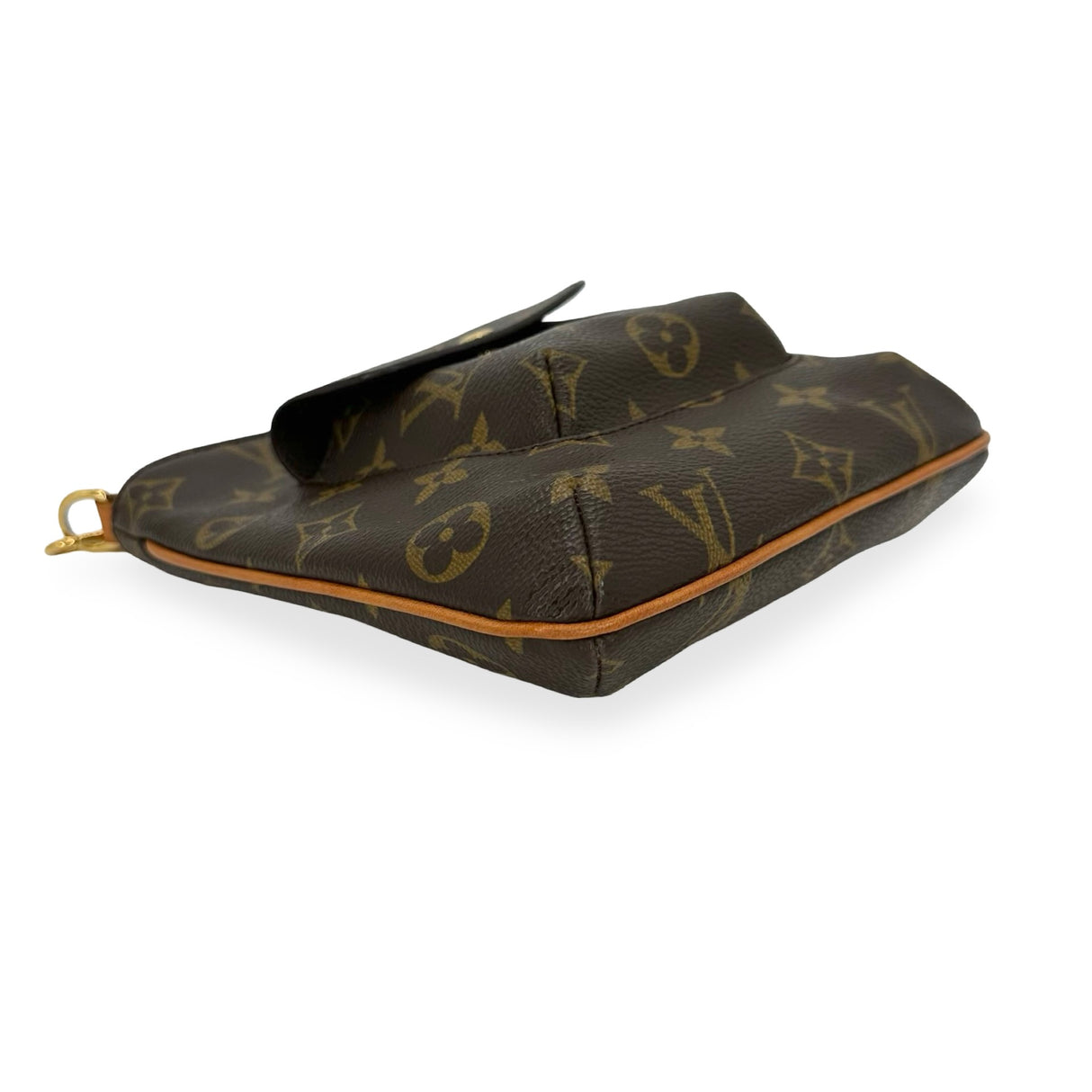 LOUIS VUITTON: Monogram Partition Wristlet