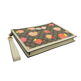 GUCCI: GG Supreme Le Pomme Apple Wristlet Pouch