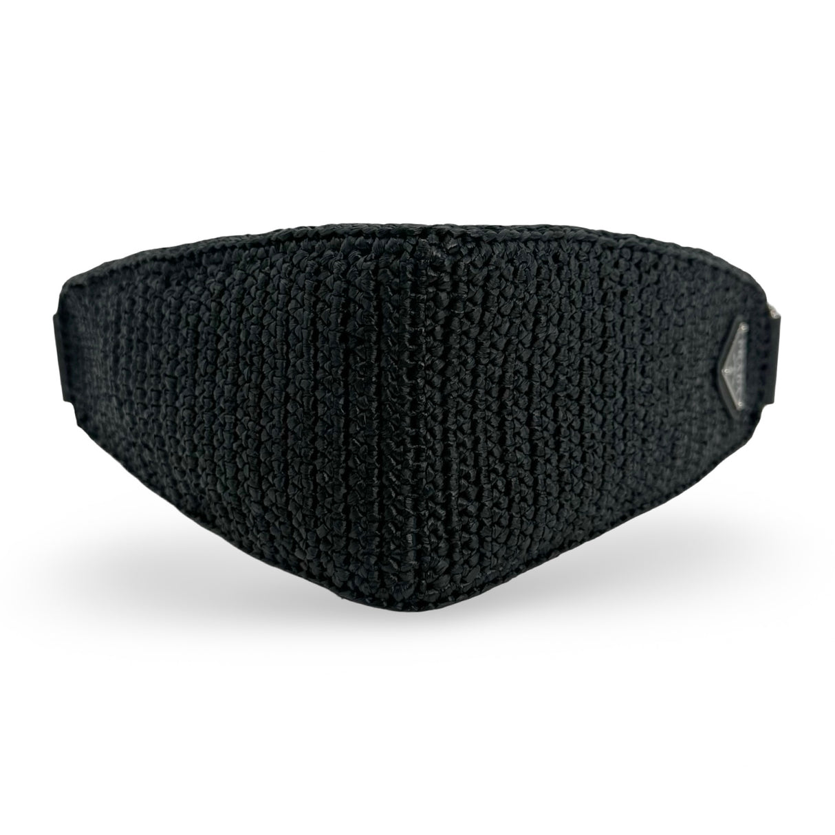 PRADA: Crochet Raffia Triangle Shoulder Bag