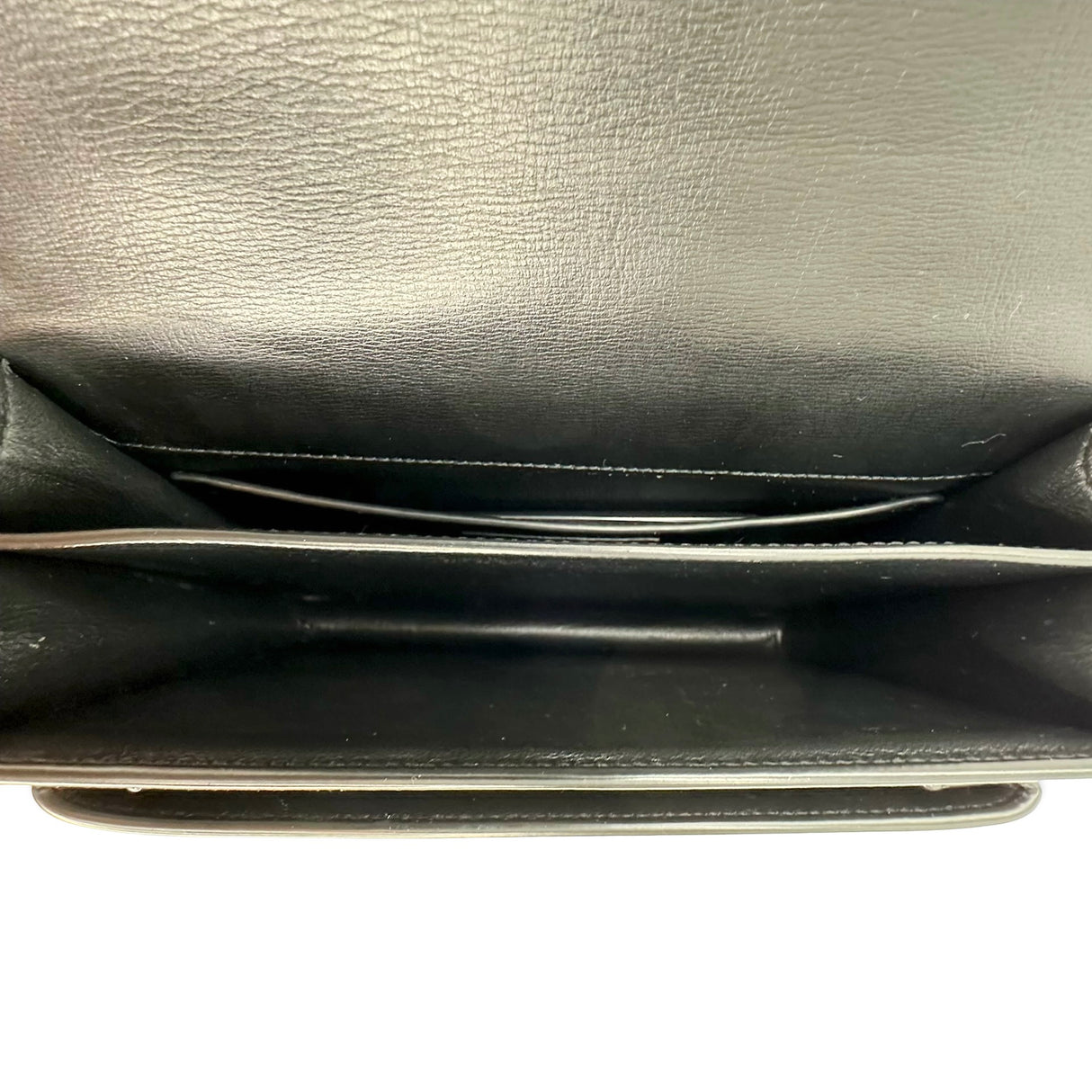 SAINT LAURENT: Calfskin Medium Sunset Chain Bag