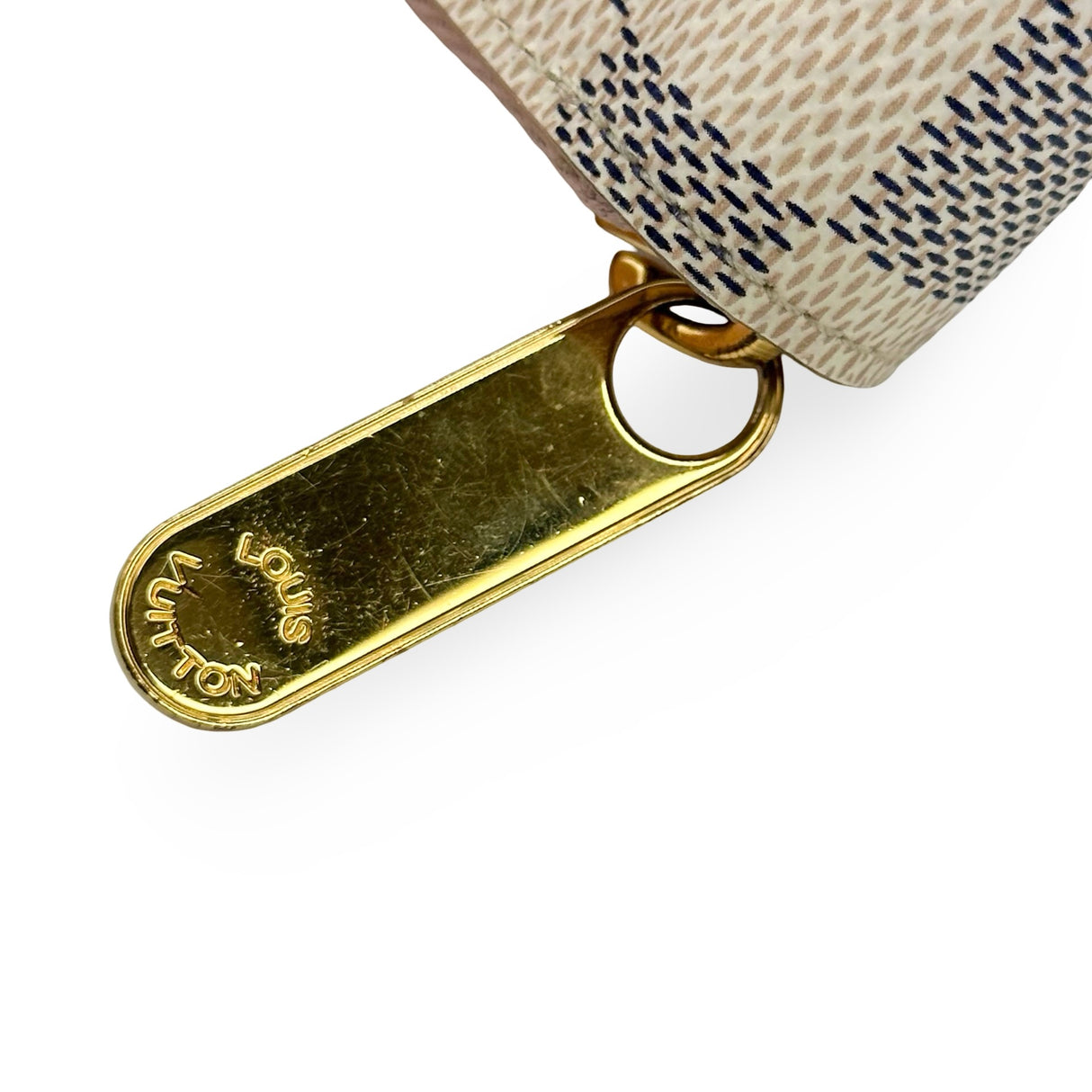 LOUIS VUITTON: Damier Azur Zippy Wallet