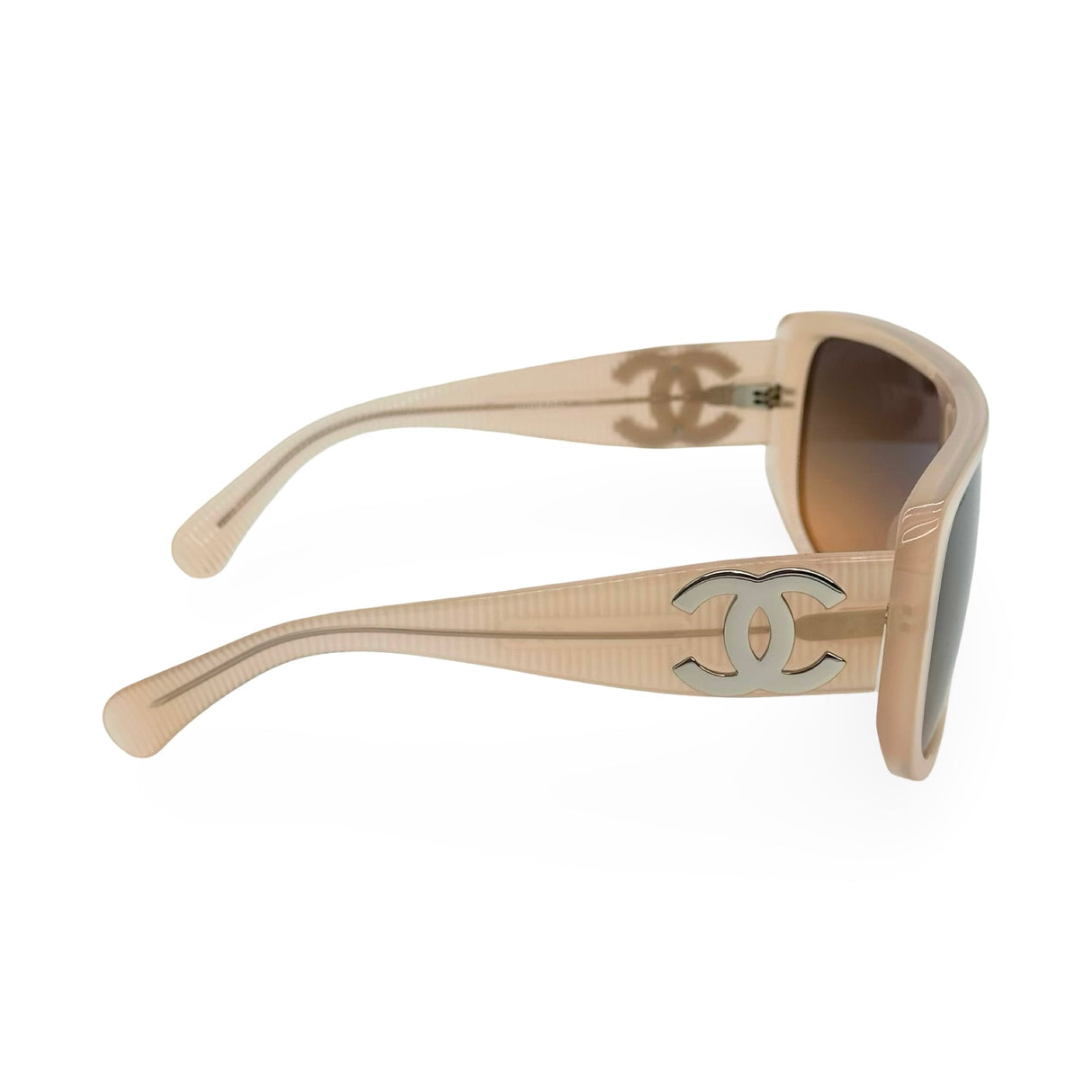 CHANEL: CC Shield Sunglasses