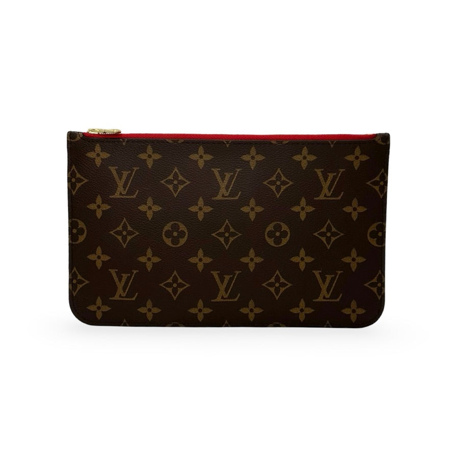 LOUIS VUITTON: Monogram Neverfull Pochette