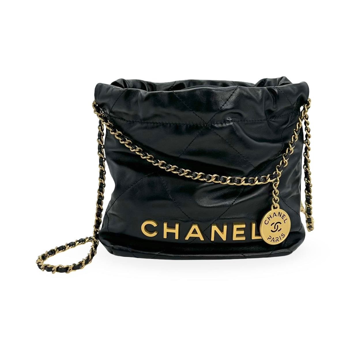 CHANEL: Quilted Calfskin Mini 22