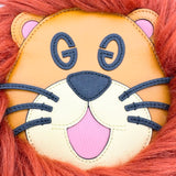 Faux Fur Lion Wristlet