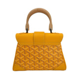 GOYARD: Goyardine Mini Saigon Top Handle Bag