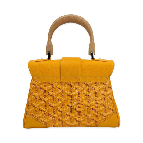 GOYARD: Goyardine Mini Saigon Top Handle Bag