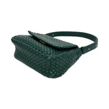 Padded Intreccio Lambskin Cobble Shoulder Bag