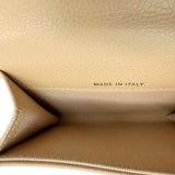 CHANEL: Quilted Caviar Classic Flap Card Holder
