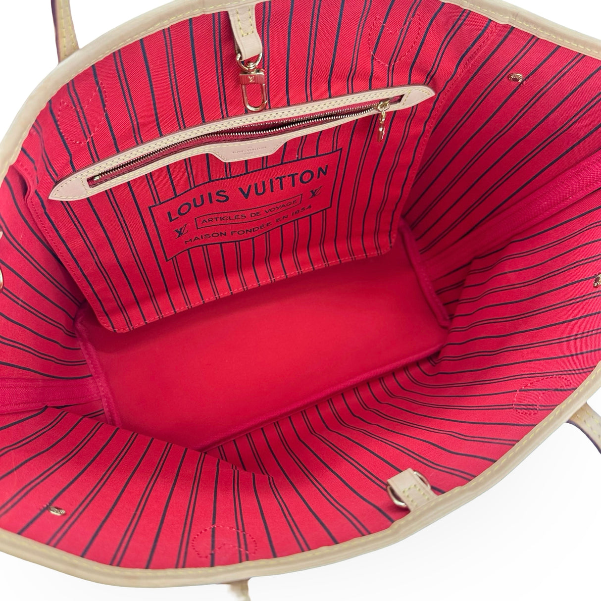 LOUIS VUITTON: Monogram Neverfull MM