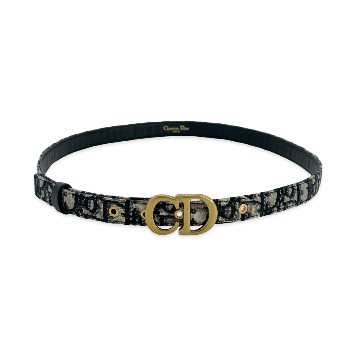 CHRISTIAN DIOR: Oblique Saddle Belt