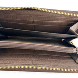 GUCCI: GG Supreme Ophidia Zip Around Long Wallet