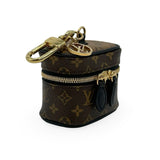 LOUIS VUITTON: Monogram Reverse Mini Vanity Bag Charm