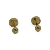 CARTIER: Pair of Gold Love Earrings