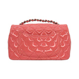 Quilted Patent Leather Classic Mini Rectangular Flap