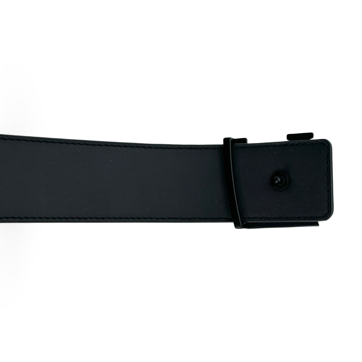 LOUIS VUITTON: Monogram Eclipse Initiales Belt