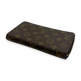 LOUIS VUITTON: Monogram Zippy Wallet