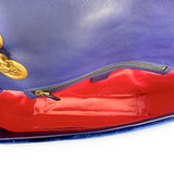GUCCI: Quilted Velvet GG Marmont Large Chain Flap Bag
