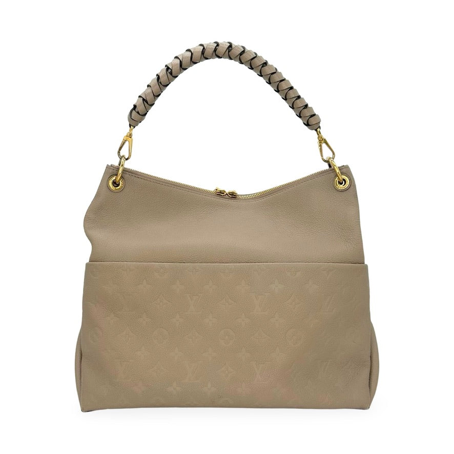 LOUIS VUITTON: Monogram Empreinte Maida Hobo