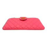 CHANEL: Quilted Lambskin Sunset Boulevard Pouch Case