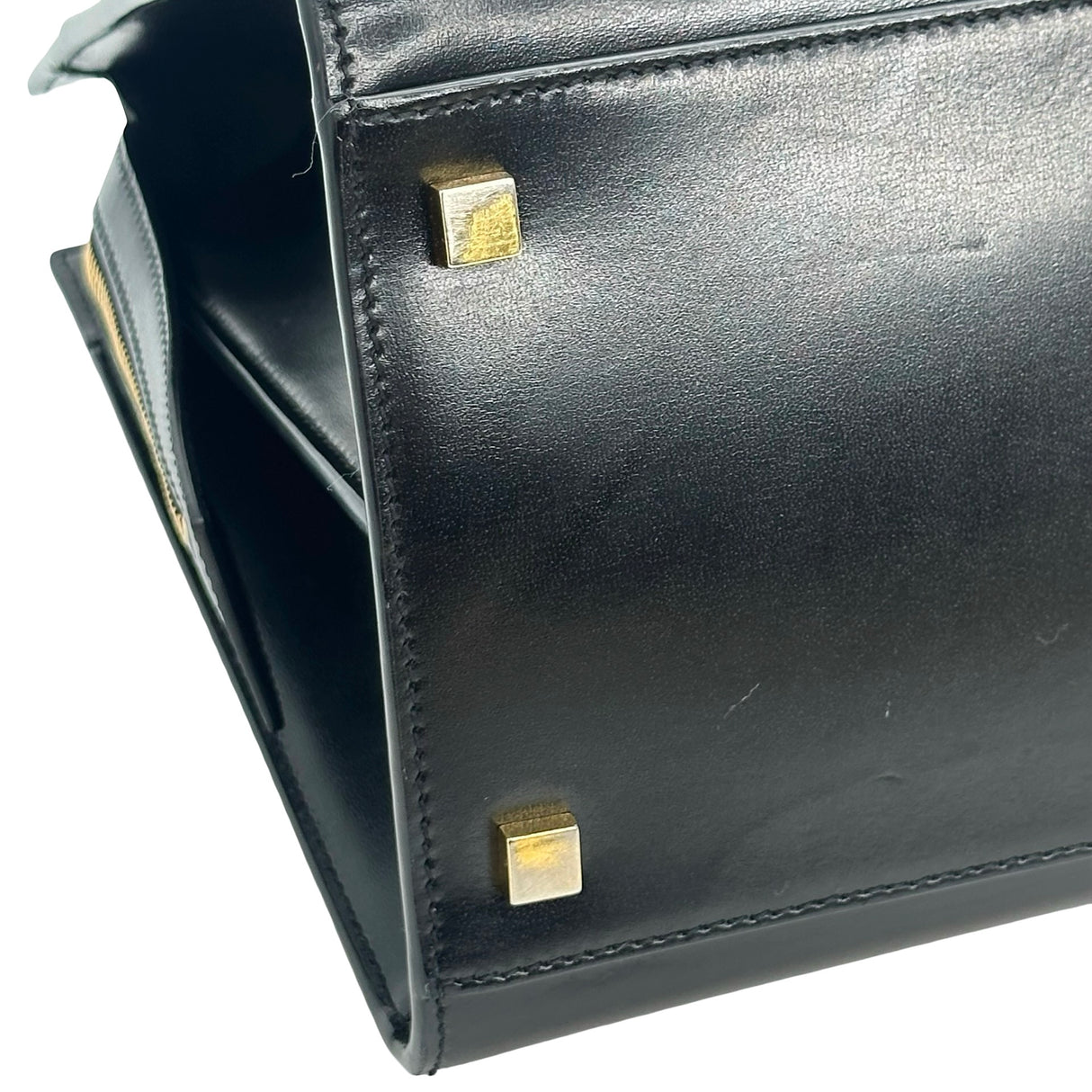 SAINT LAURENT: Leather Medium Uptown Tote