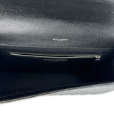 SAINT LAURENT: Triquilt Grain de Poudre Large Envelope Flap Bag