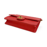 CHANEL: Quilted Lambskin Medium Pearl Chain Flap Bag