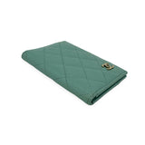 CHANEL: Quilted Caviar Bifold Card Holder