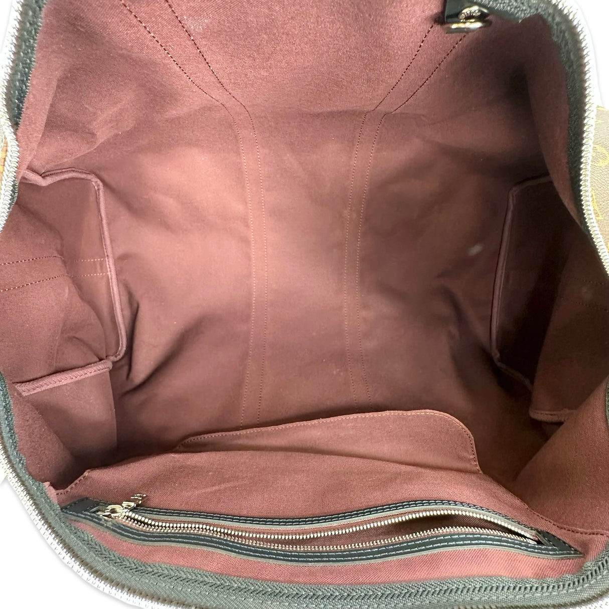 LOUIS VUITTON: Monogram Macassar Keepall Bandouliere 55