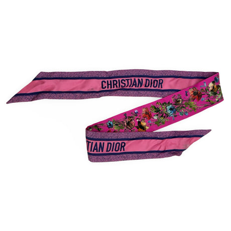 CHRISTIAN DIOR: Silk D-Millefiori Mitzah Scarf