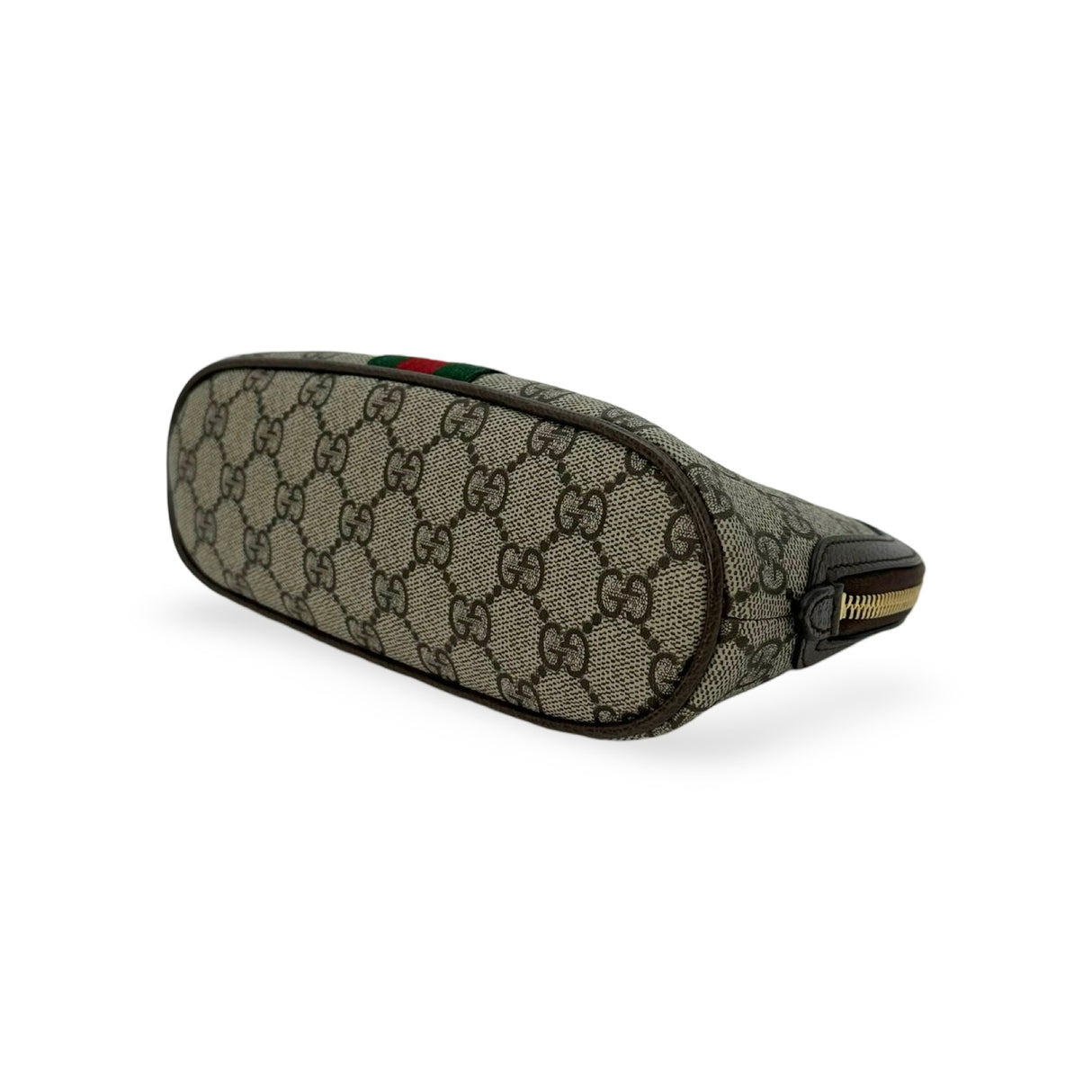 GUCCI: GG Supreme Large Ophidia Cosmetic Bag