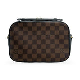 LOUIS VUITTON: Damier Ebene Santa Monica Crossbody