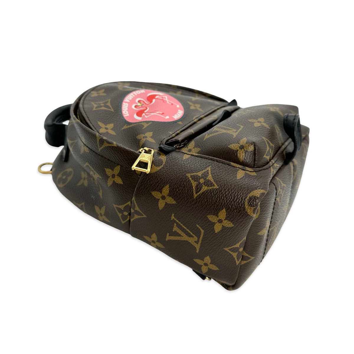 LOUIS VUITTON Palm Springs Mini My LV World Tour Personnalisable Monogram