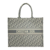 CHRISTIAN DIOR: Oblique Embroidered Large Book Tote
