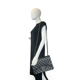 CHANEL: Iridescent Quilted Caviar Jumbo Classic Double Flap