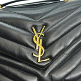 SAINT LAURENT: Quilted Leather Small LouLou