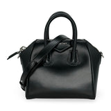 GIVENCHY: Box Leather Mini Antigona