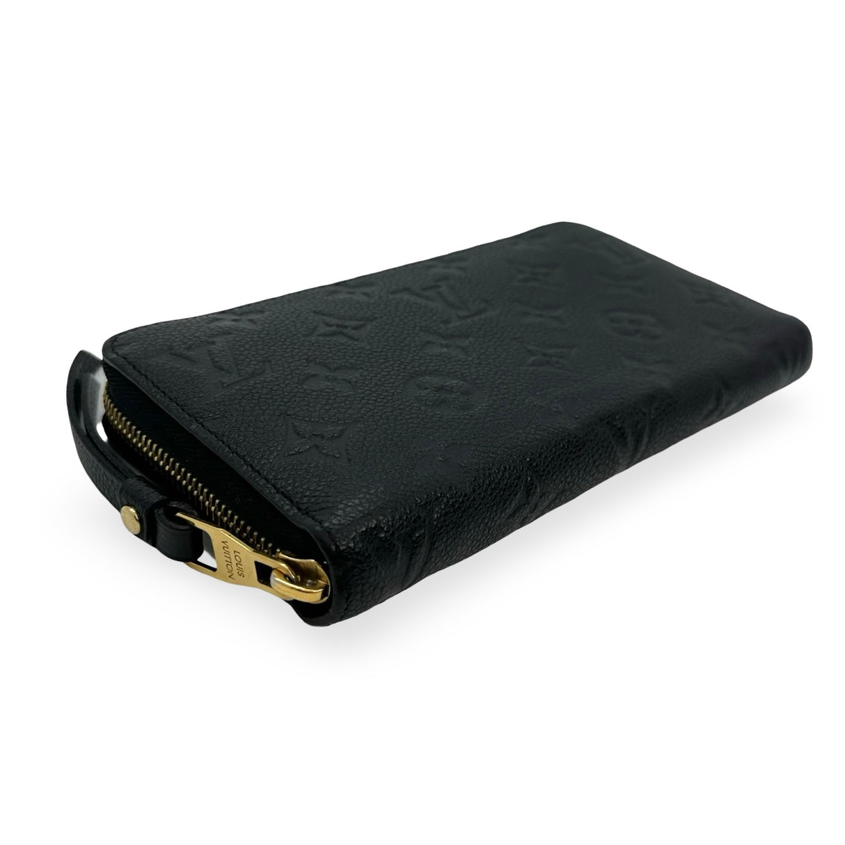 LOUIS VUITTON: Monogram Empreinte Zippy Wallet