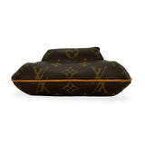 LOUIS VUITTON: Monogram Partition Wristlet