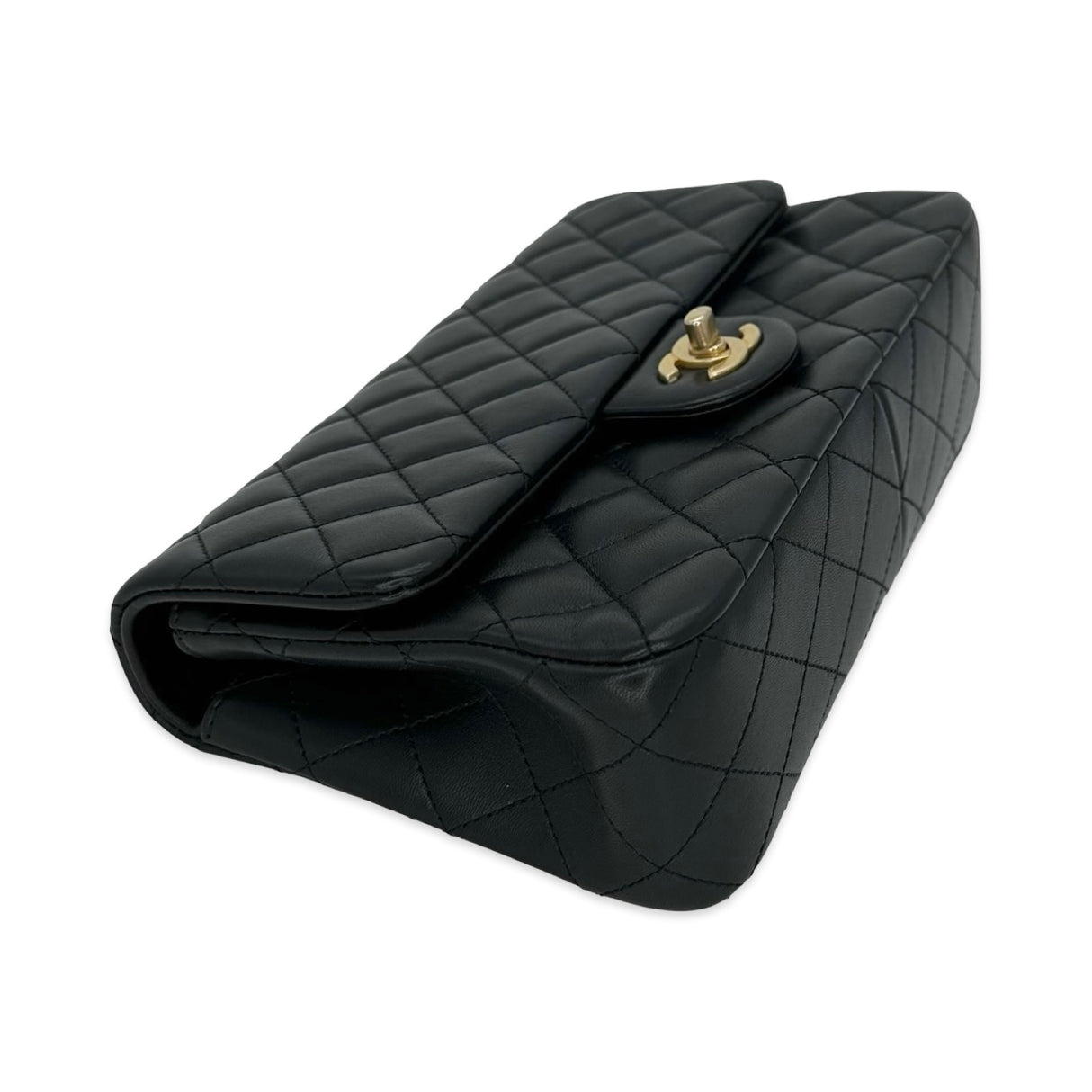 CHANEL: Quilted Lambskin Sweet Camellia Small Flap Bag