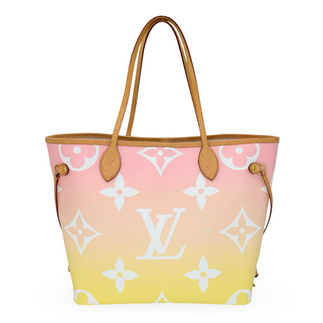 LOUIS VUITTON: Monogram Giant By the Pool Neverfull MM