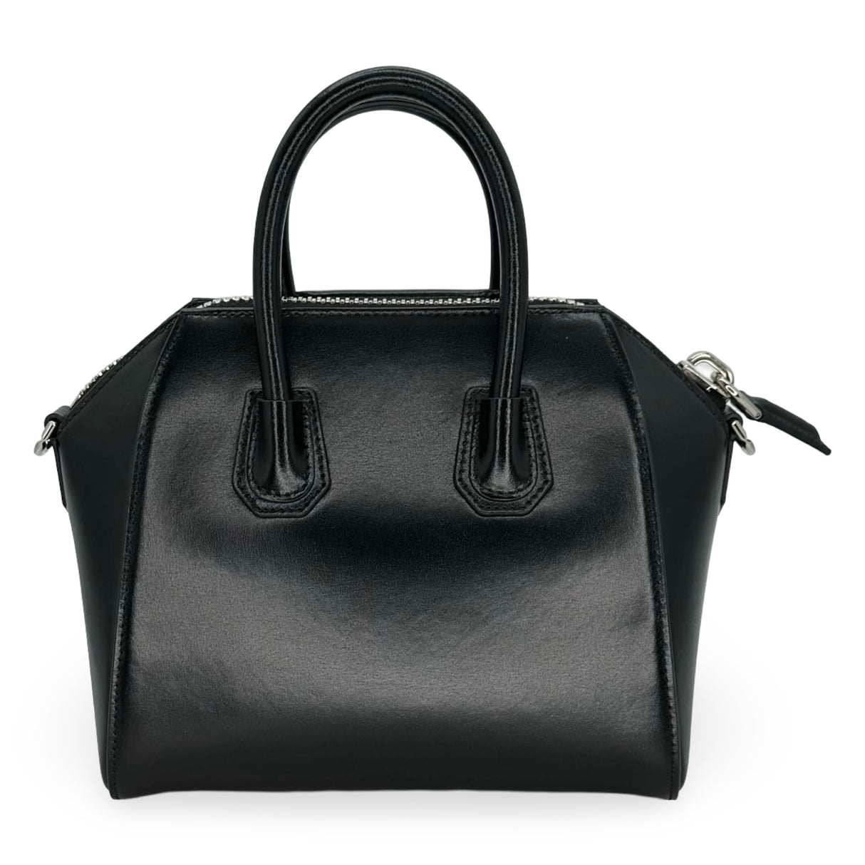 GIVENCHY: Box Leather Mini Antigona