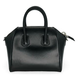 GIVENCHY: Box Leather Antigona Mini