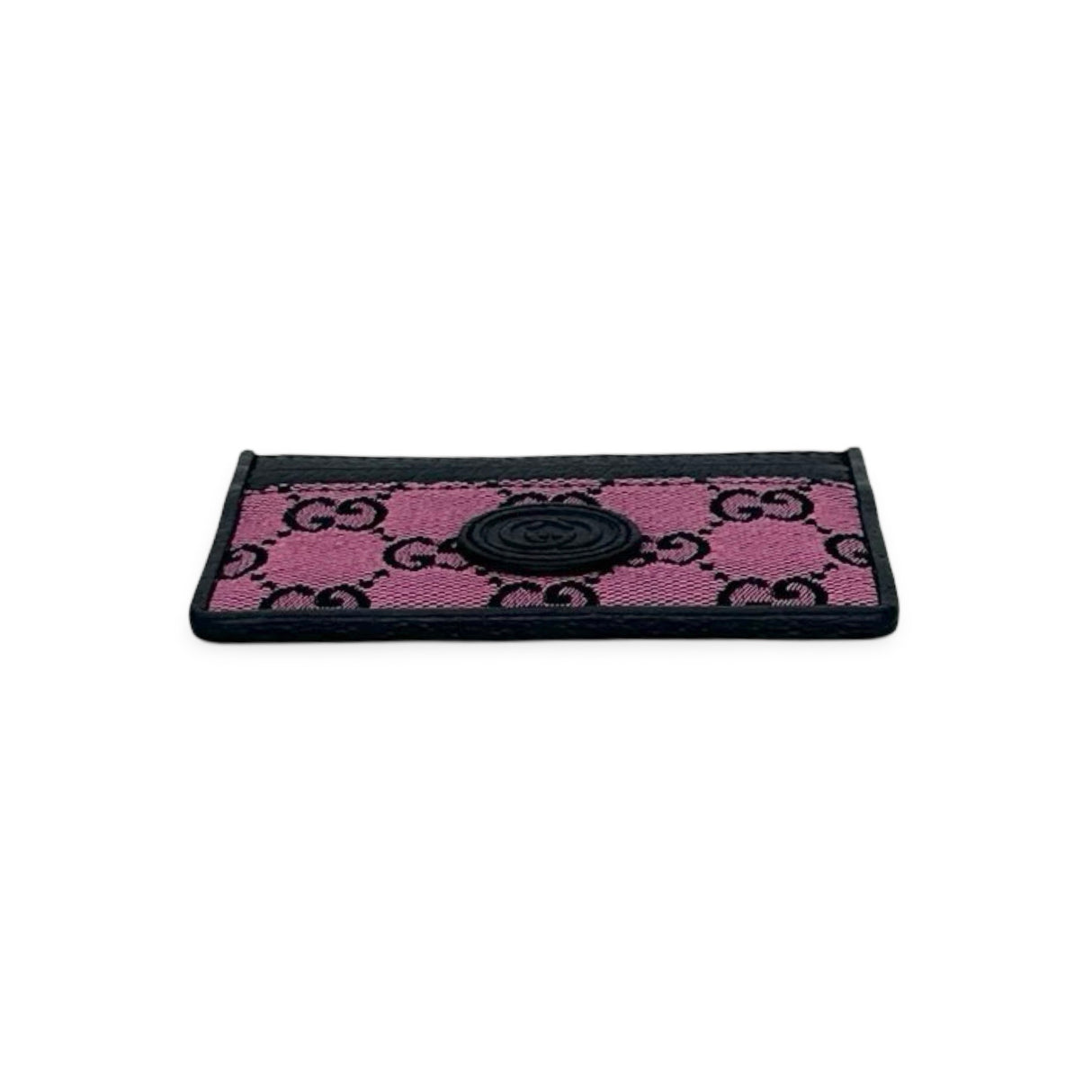 GUCCI: Monogram Multicolor Retro Interlocking G Card Case