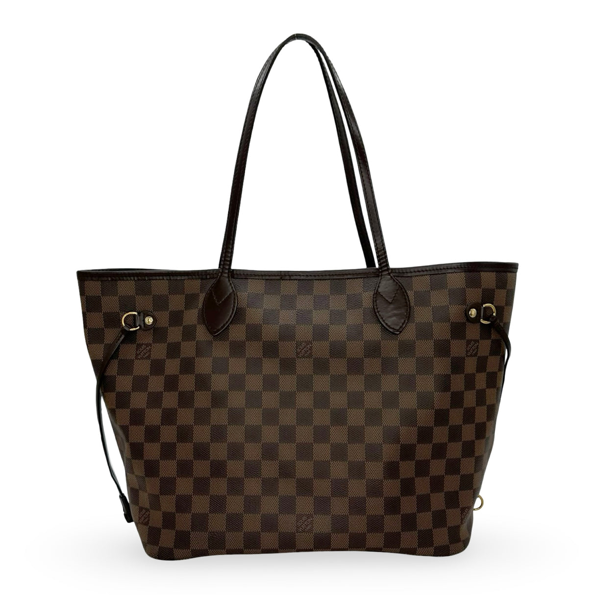 LOUIS VUITTON: Damier Ebene Neverfull MM