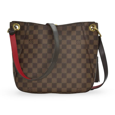 LOUIS VUITTON: Damier Ebene South Bank Besace