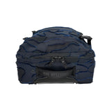 CHRISTIAN DIOR: Blue Camouflage Rolling Luggage Carry On