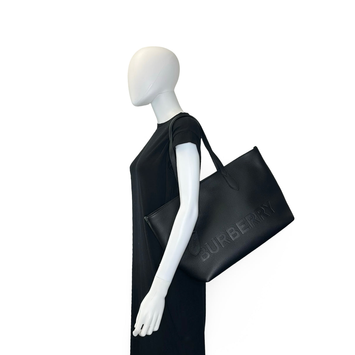 BURBERRY: Leather Medium Ardwell Tote