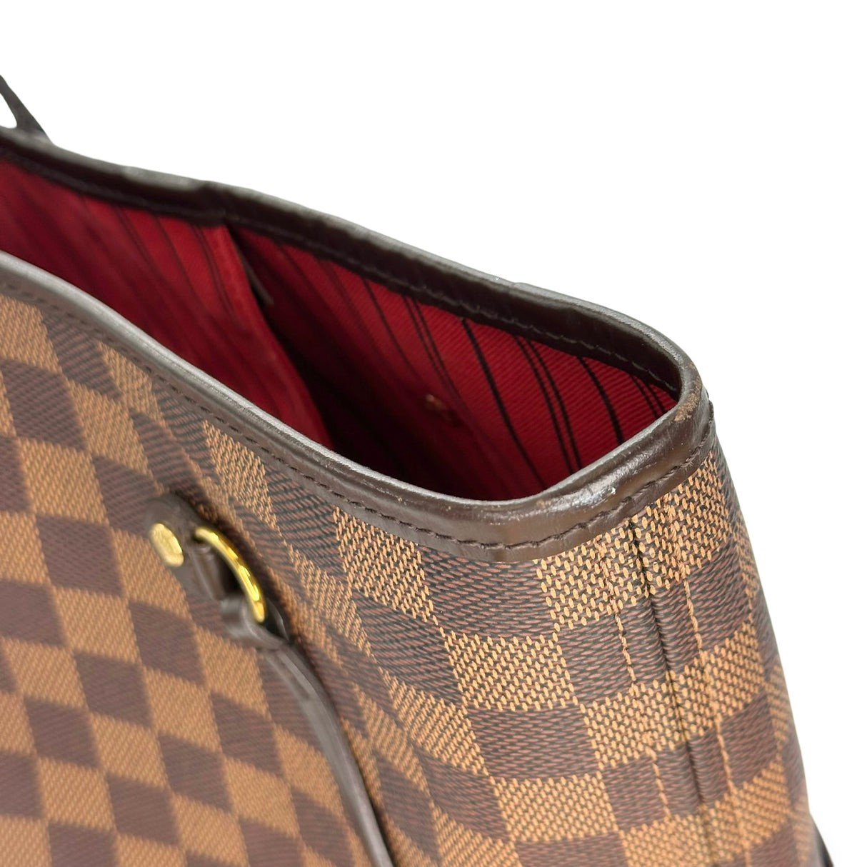 LOUIS VUITTON: Damier Ebene Neverfull GM